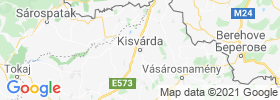 Kisvarda map